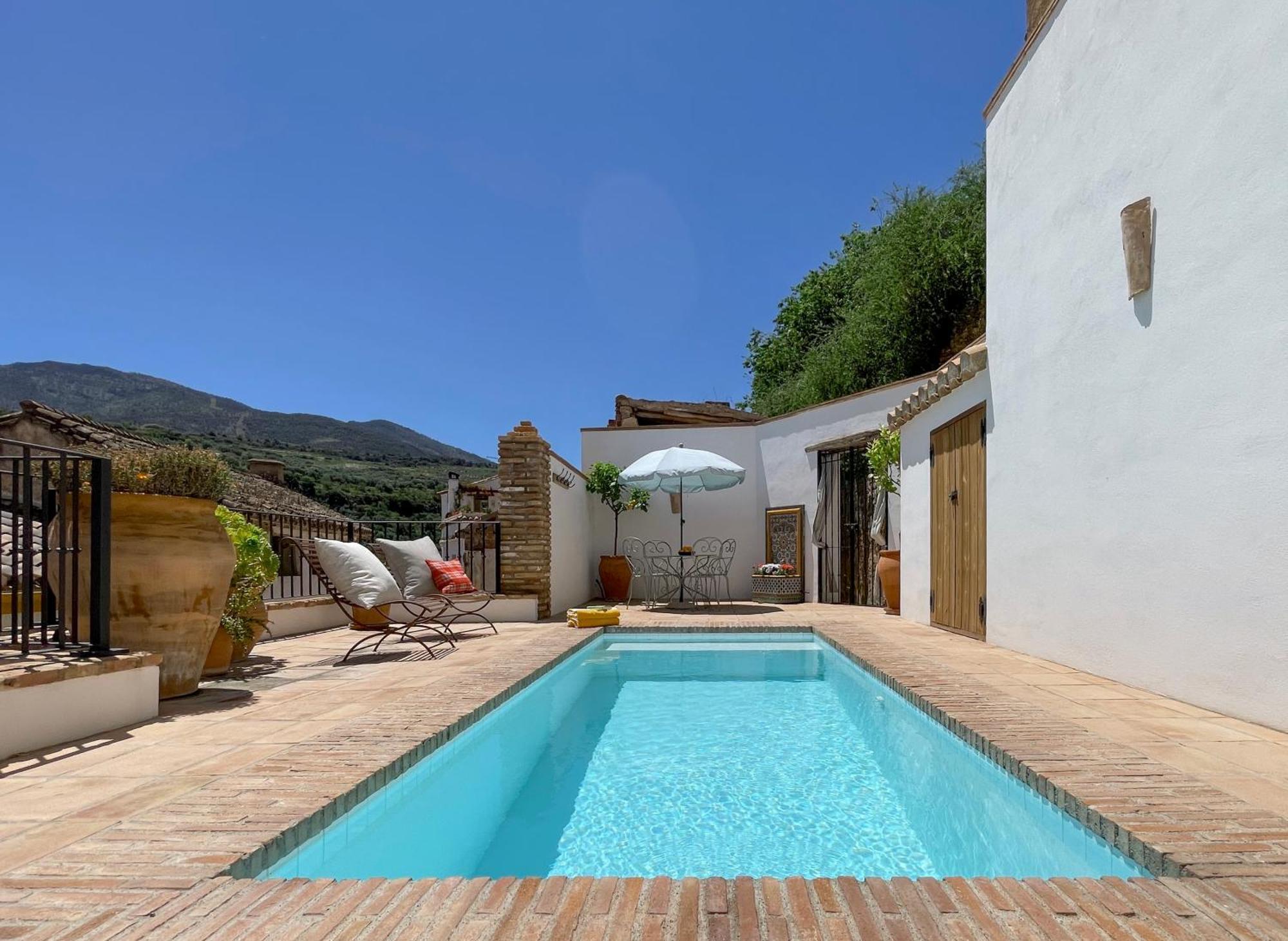 Saleres Stunning Spanish White Village Home Private Pool Stunning Views מראה חיצוני תמונה